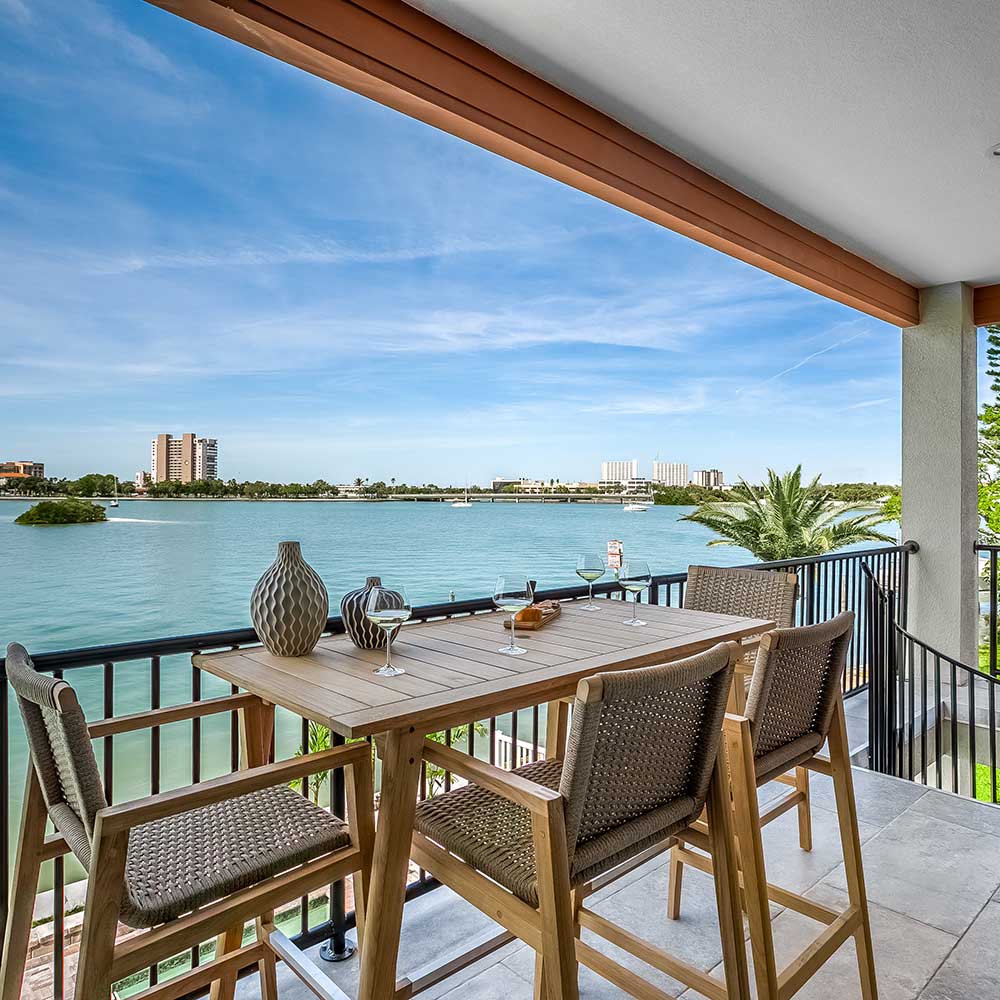 Royal Teak Collection ADCHT Admiral Teak Counter Height Table