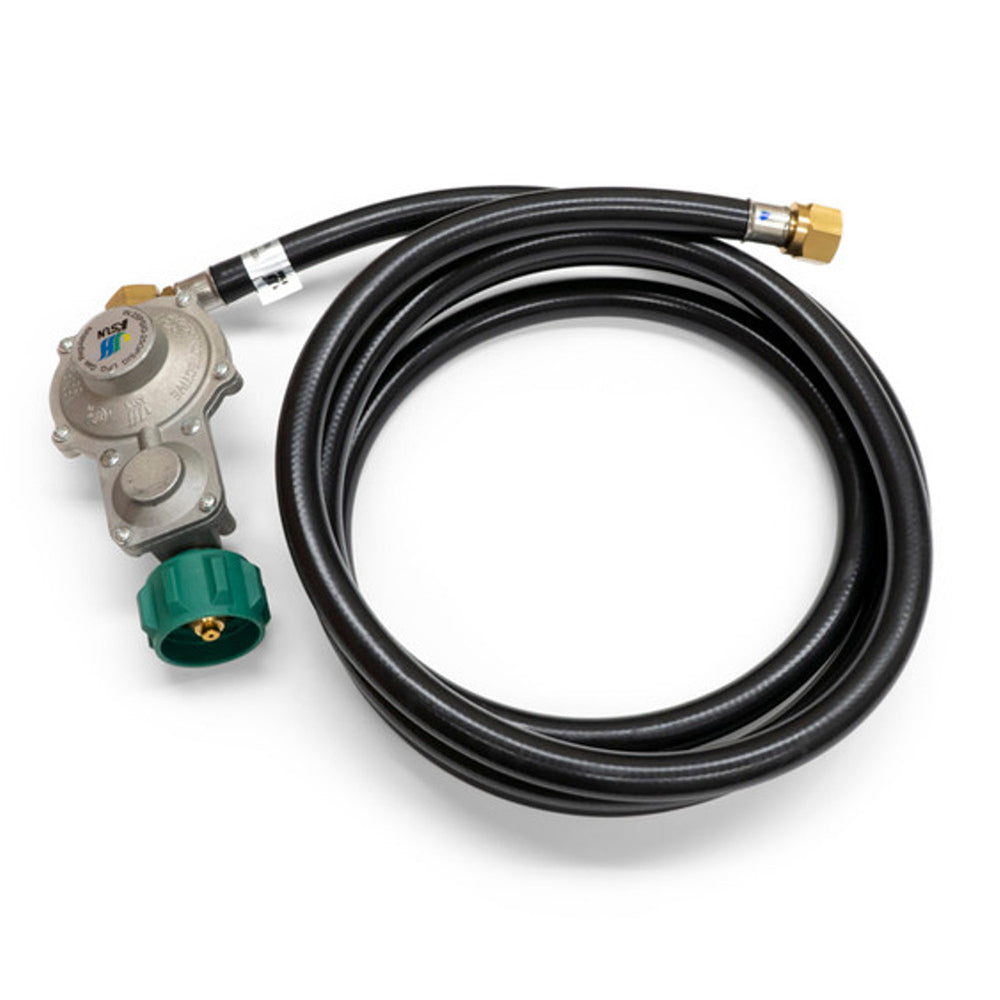 American Fyre Designs Propane Extension Hose, Single Stage Regulator