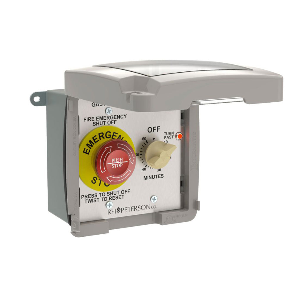 American Fyre Designs 110V Commercial Emergency Stop and Electric Timer Wall Control