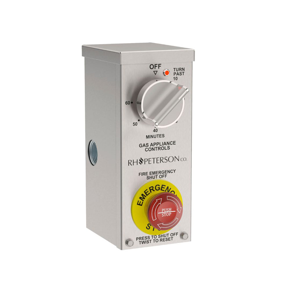 American Fyre Designs Commercial Gas Emergency Stop and Electric Timer Wall Control