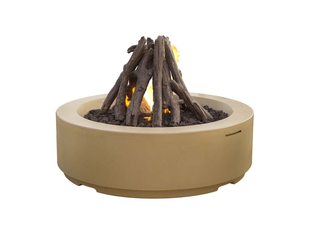 American Fyre Designs Louvre GRFC Round 48-Inch Fire Pit