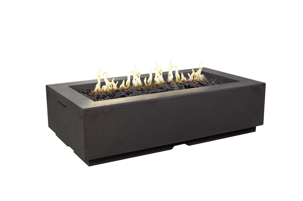 American Fyre Designs Louvre GRFC Rectangle 56-Inch Fire Pit