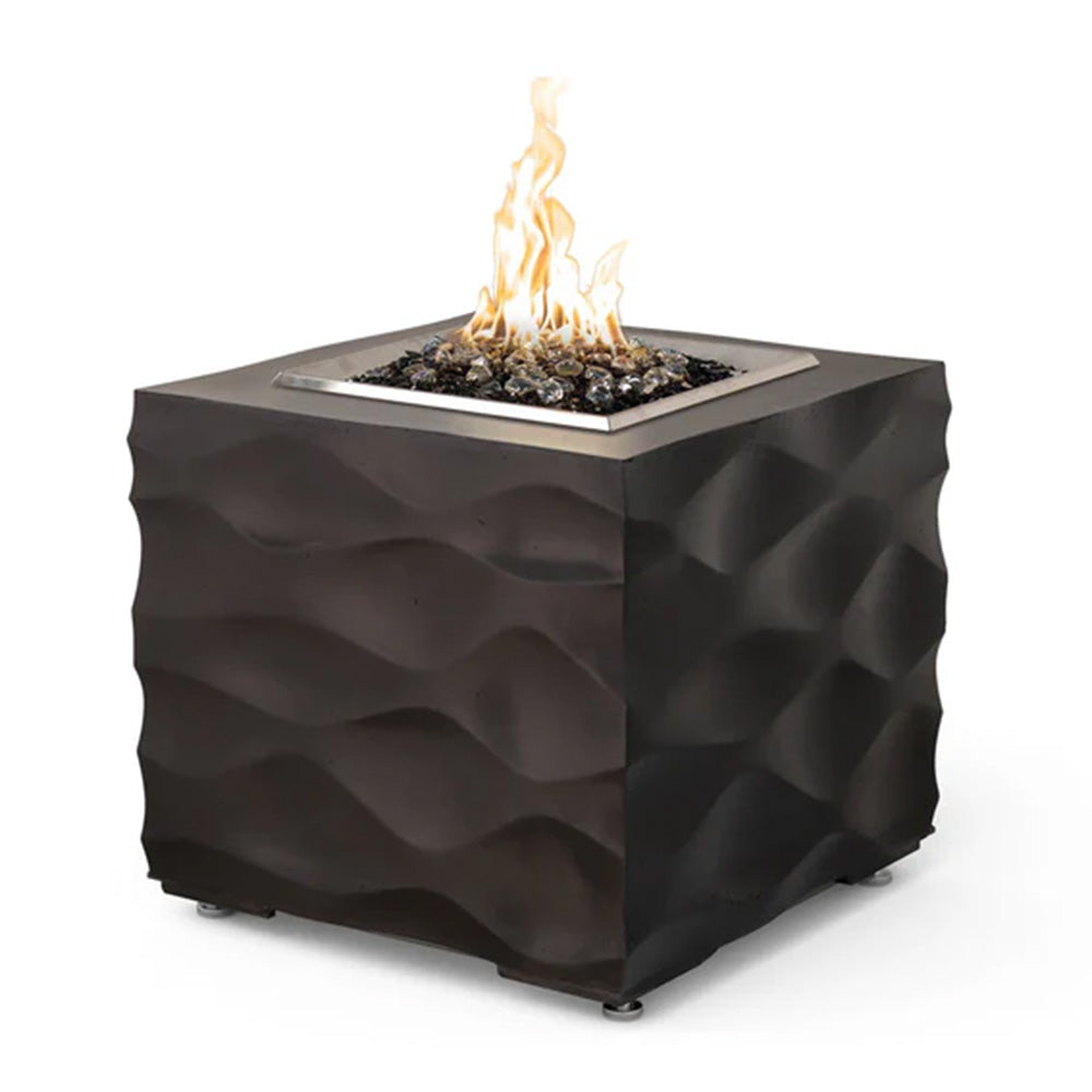 American Fyre Designs Voro Cube 25.5-Inch Square Fire Pit