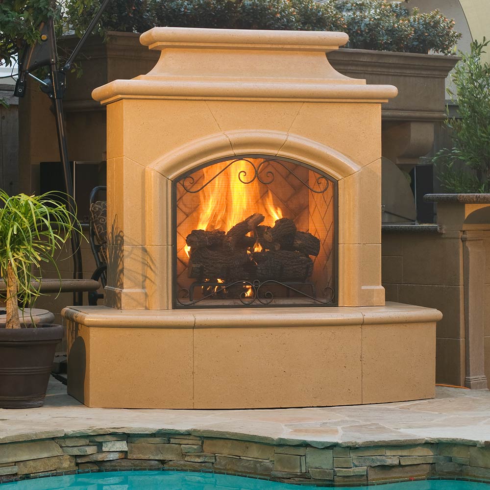 American Fyre Designs Mariposa Outdoor Gas Fireplace