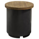 American Fyre Designs Reclaimed Wood Contempo Propane Tank Cover
