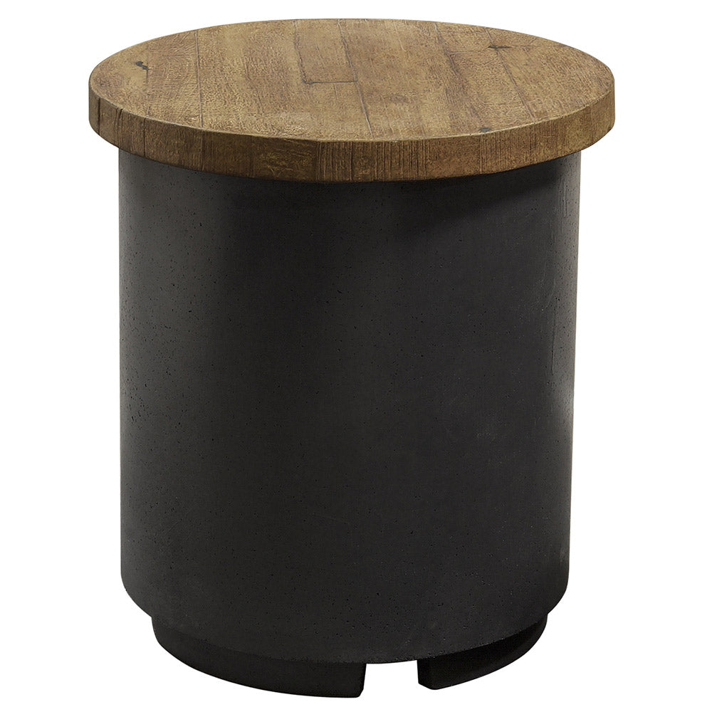 American Fyre Designs Reclaimed Wood Contempo Propane Tank Cover