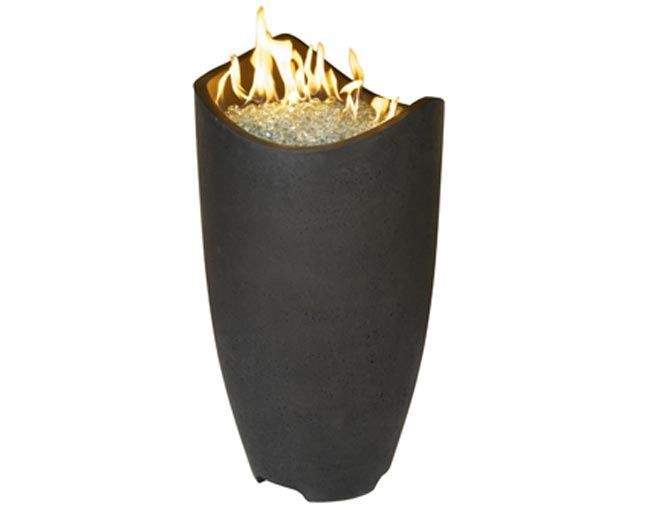 American Fyre Designs 20-Inch Wave Fire Urn without Access Door