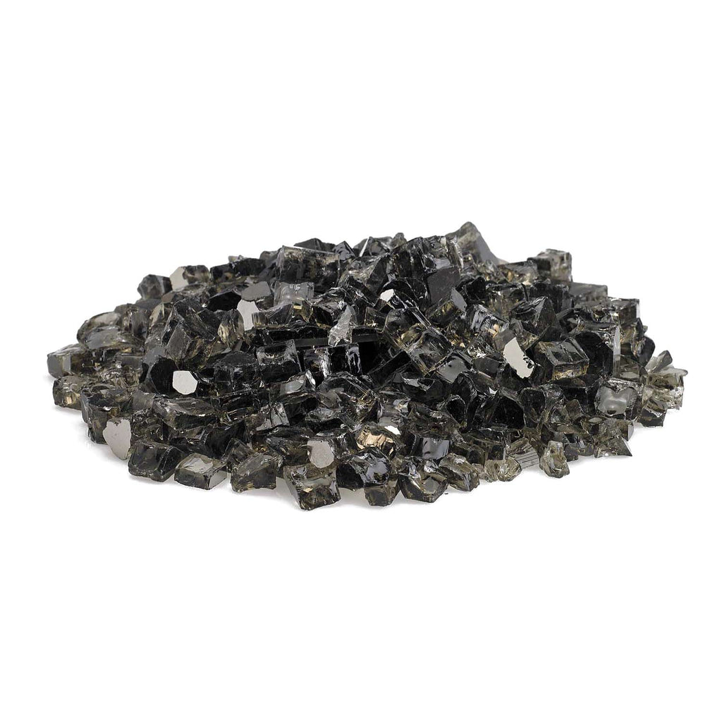 American Fire Glass 1/2-Inch Premium Fire Glass, 10 lbs, Bronze Reflective