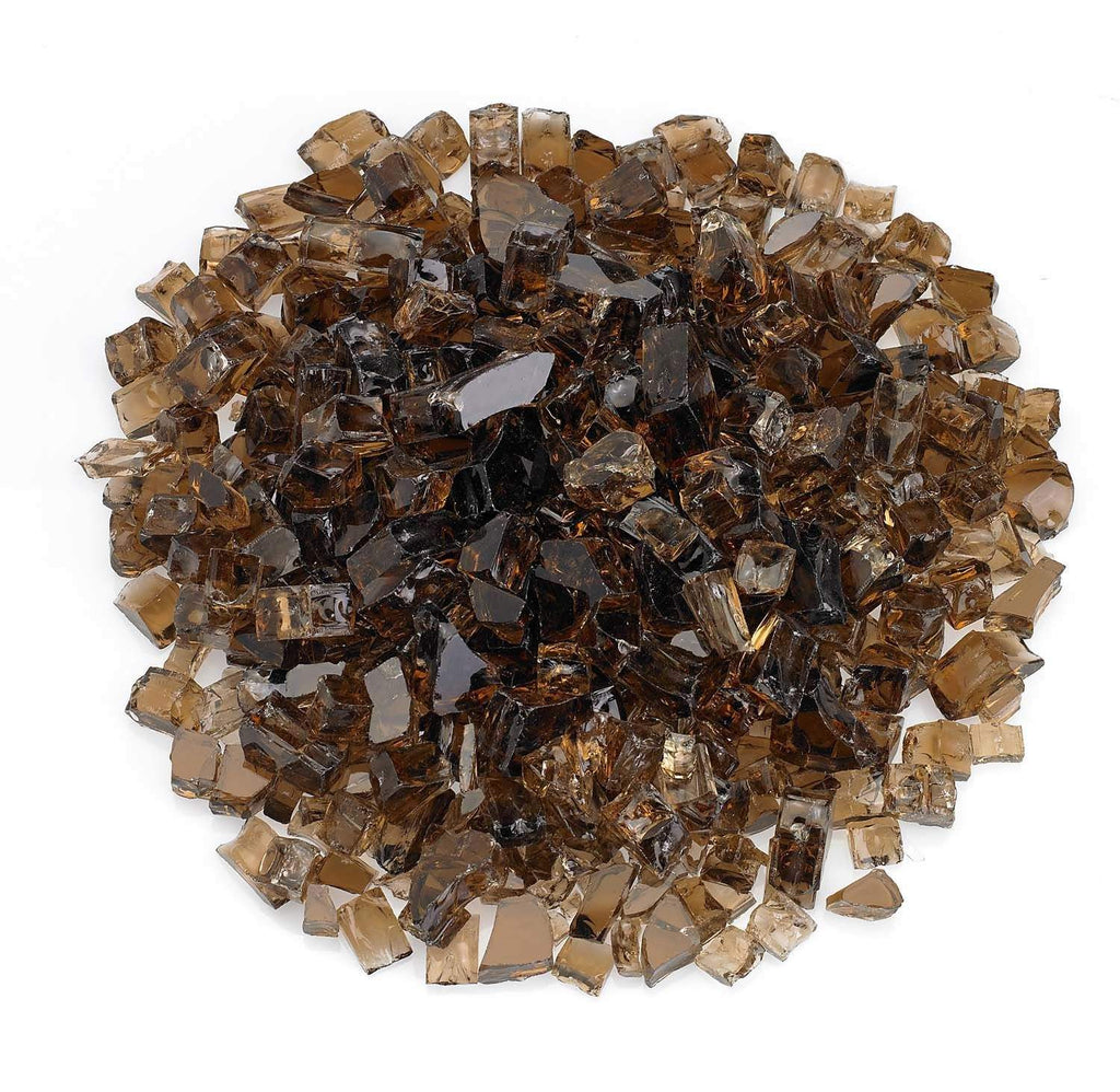 American Fire Glass 1/2-Inch Classic Fire Glass, 10 lbs, Copper