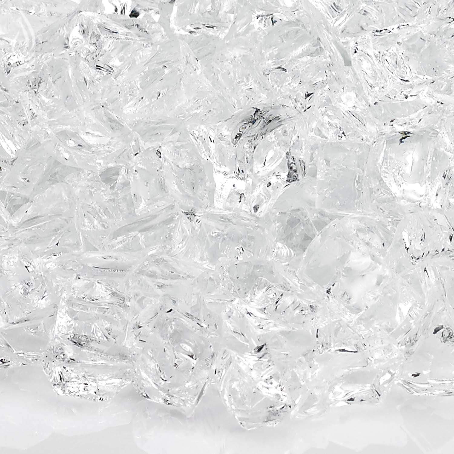 American Fire Glass 1/2-Inch Classic Fire Glass, 10 lbs, Starfire