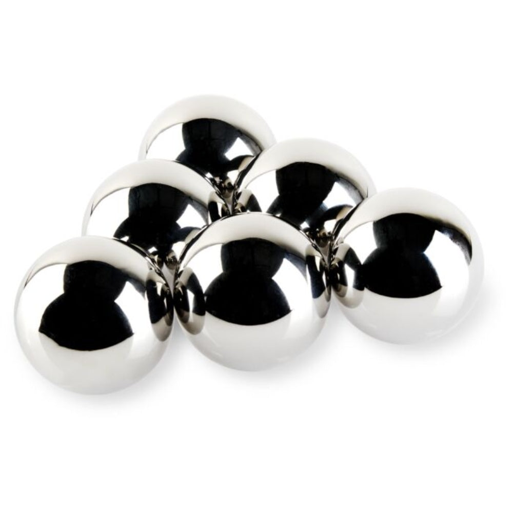 American Fire Products 4-Inch Stainless Steel IronFire Balls, Set of 6