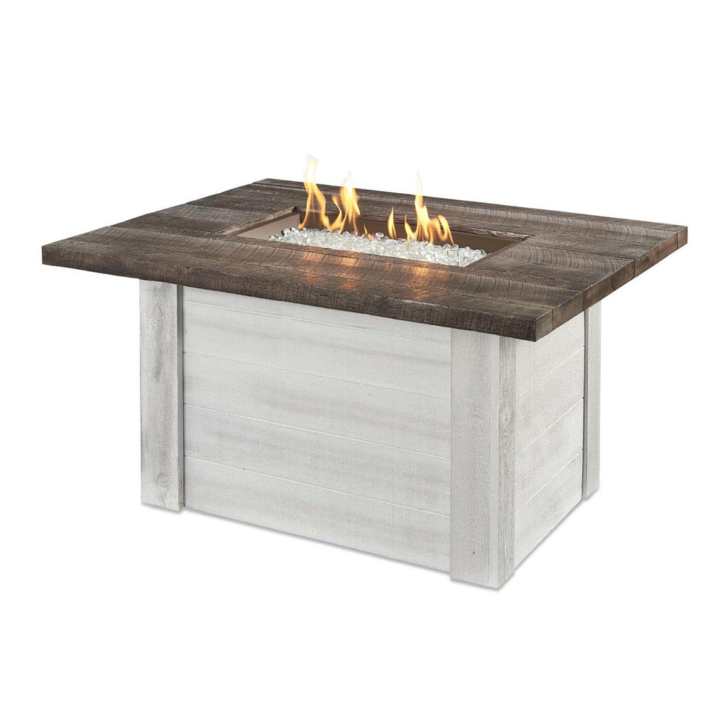 The Outdoor GreatRoom Company ALC-1224 Alcott Gas Fire Pit Table, 36.75x48-Inches
