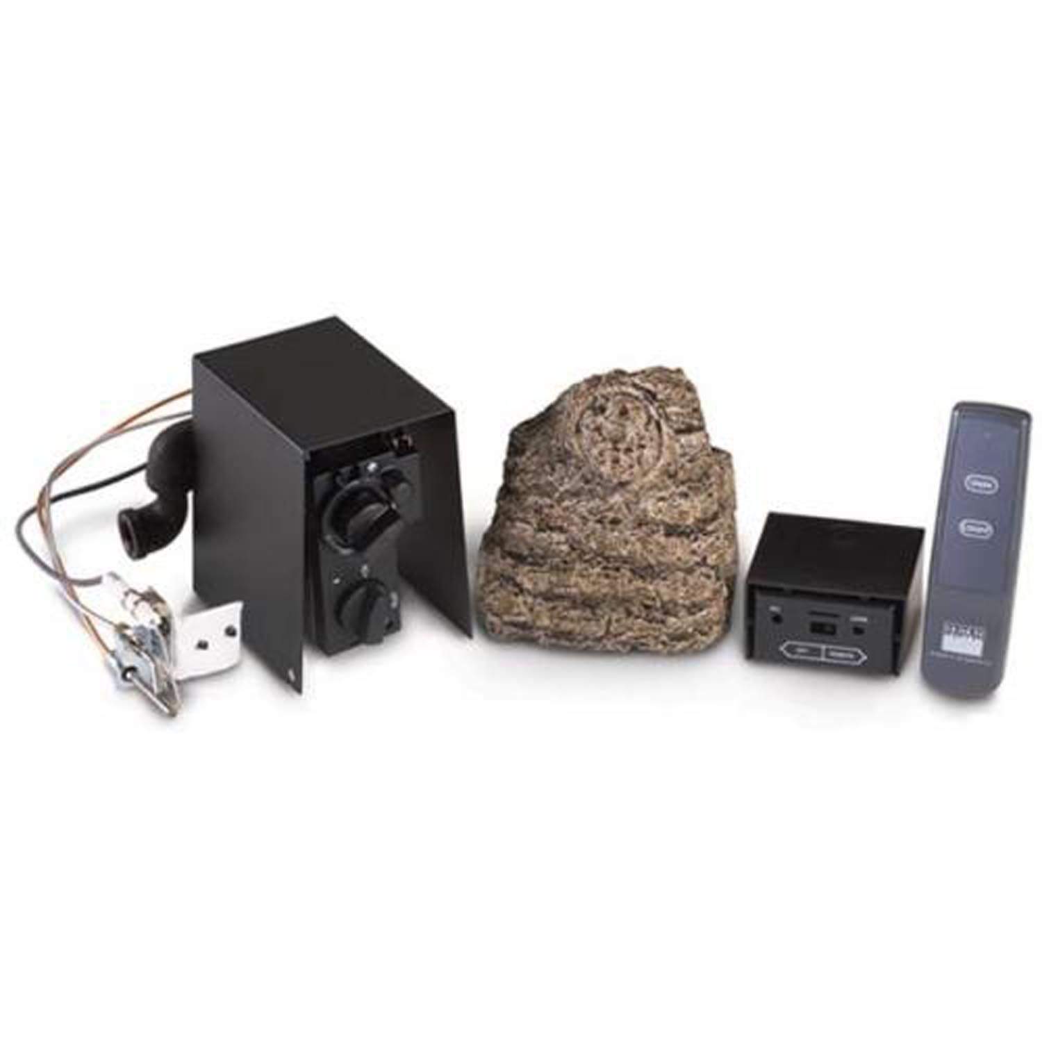 Real Fyre G45-GL Vented Gas Fireplace Fire Glass Burner, ANSI Certified