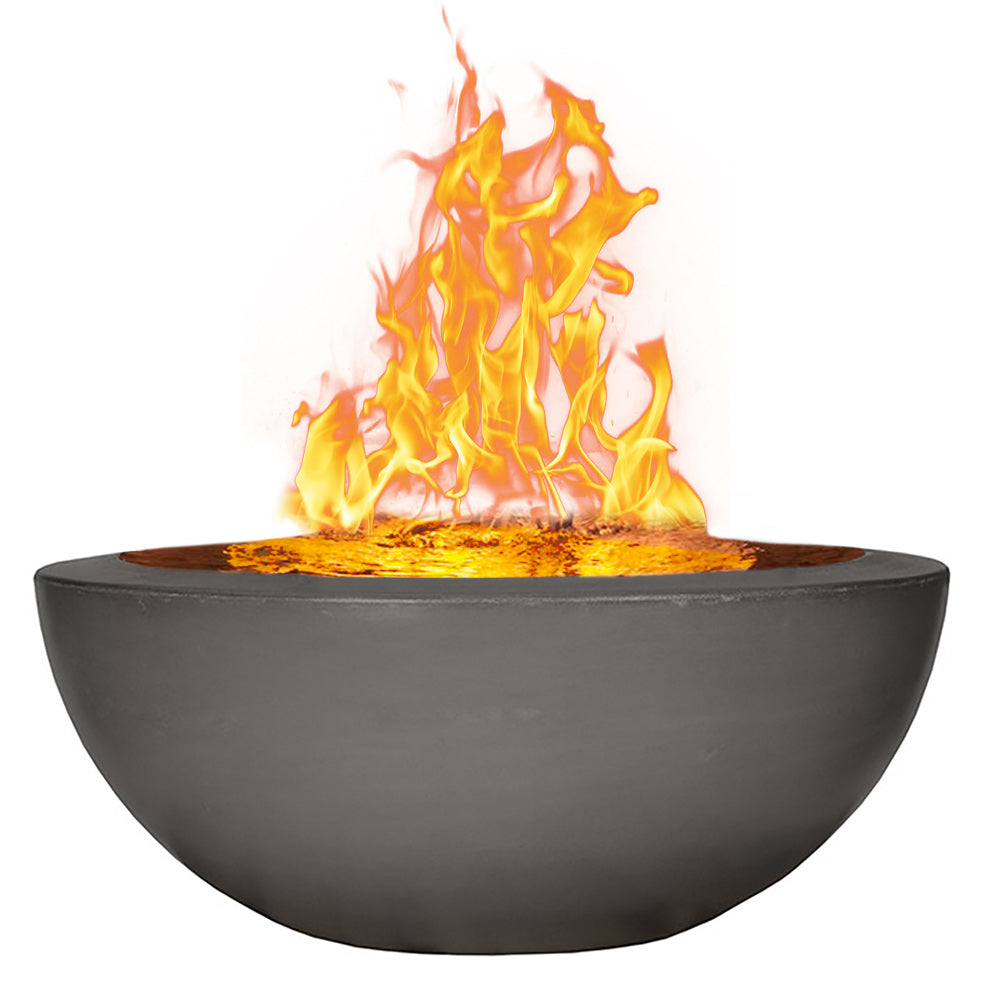 Fire by Design APLRWB30 Legacy Round 30-Inch GFRC Fire on Water Bowl