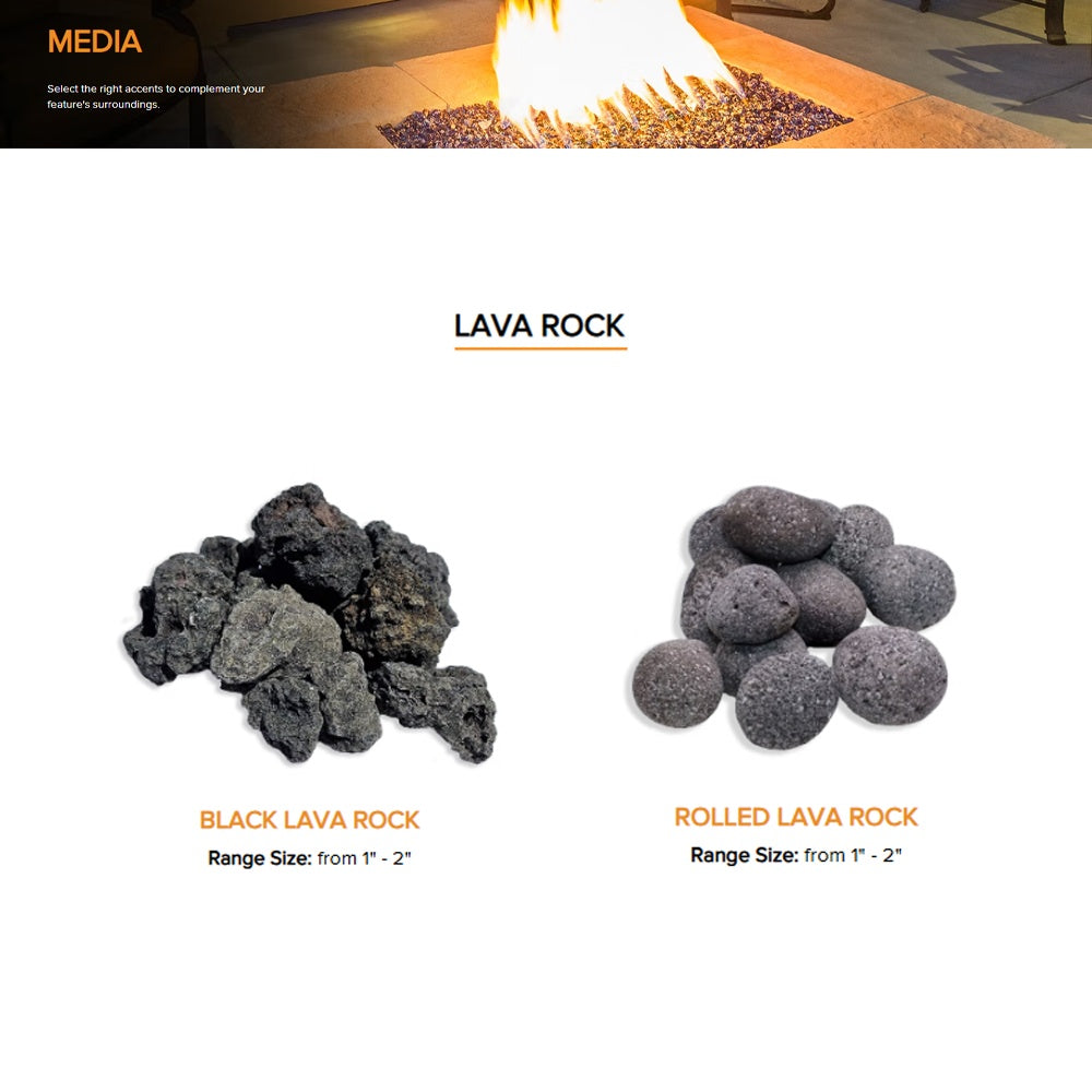 Warming Trends AON 32-Inch Aura Concrete Gas Fire Bowl