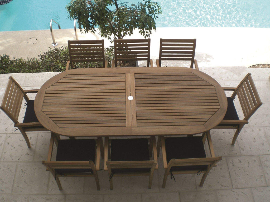 Royal Teak Collection Avant Teak Stacking Chair
