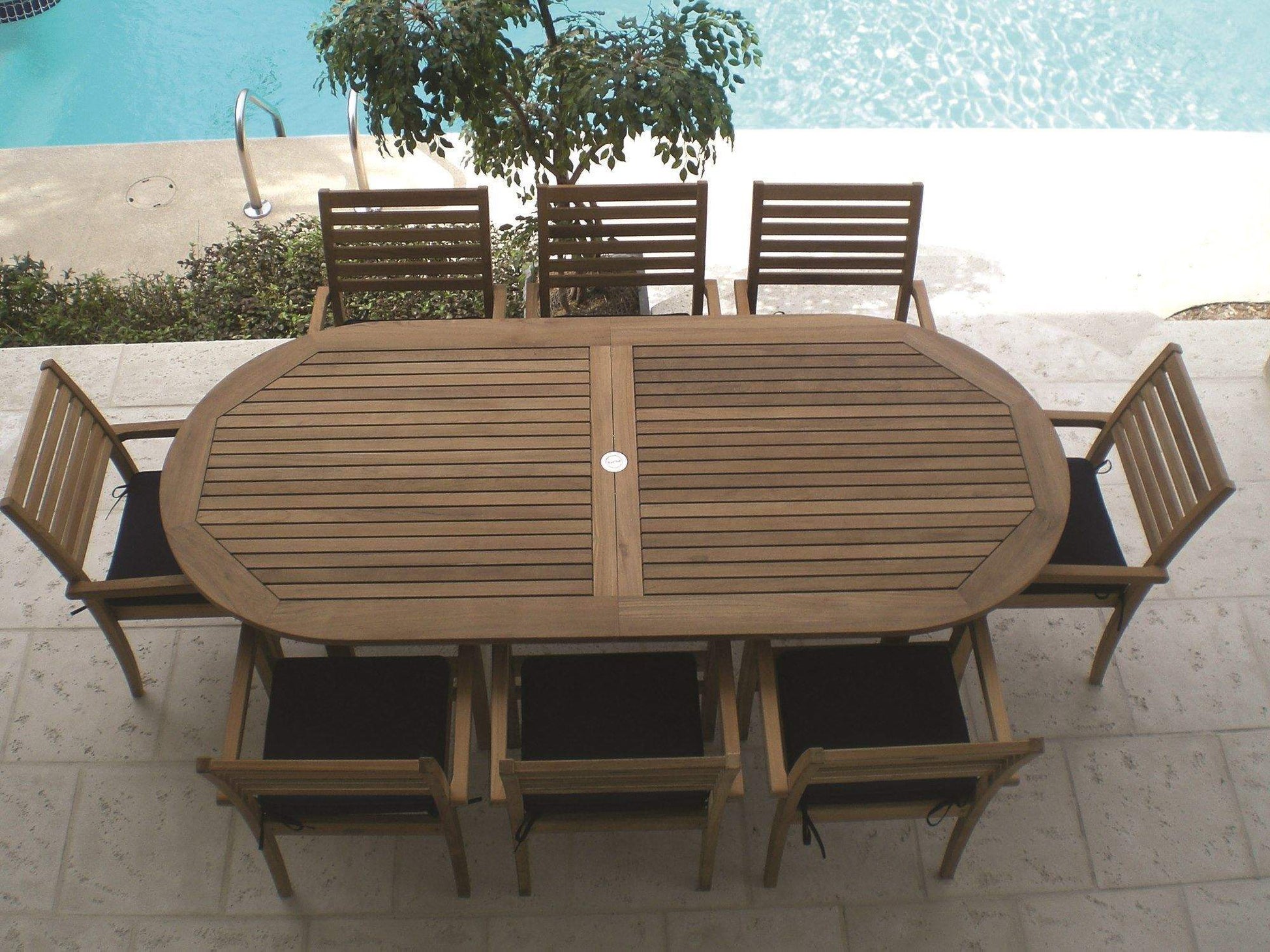 Royal Teak Collection Avant Teak Stacking Chair