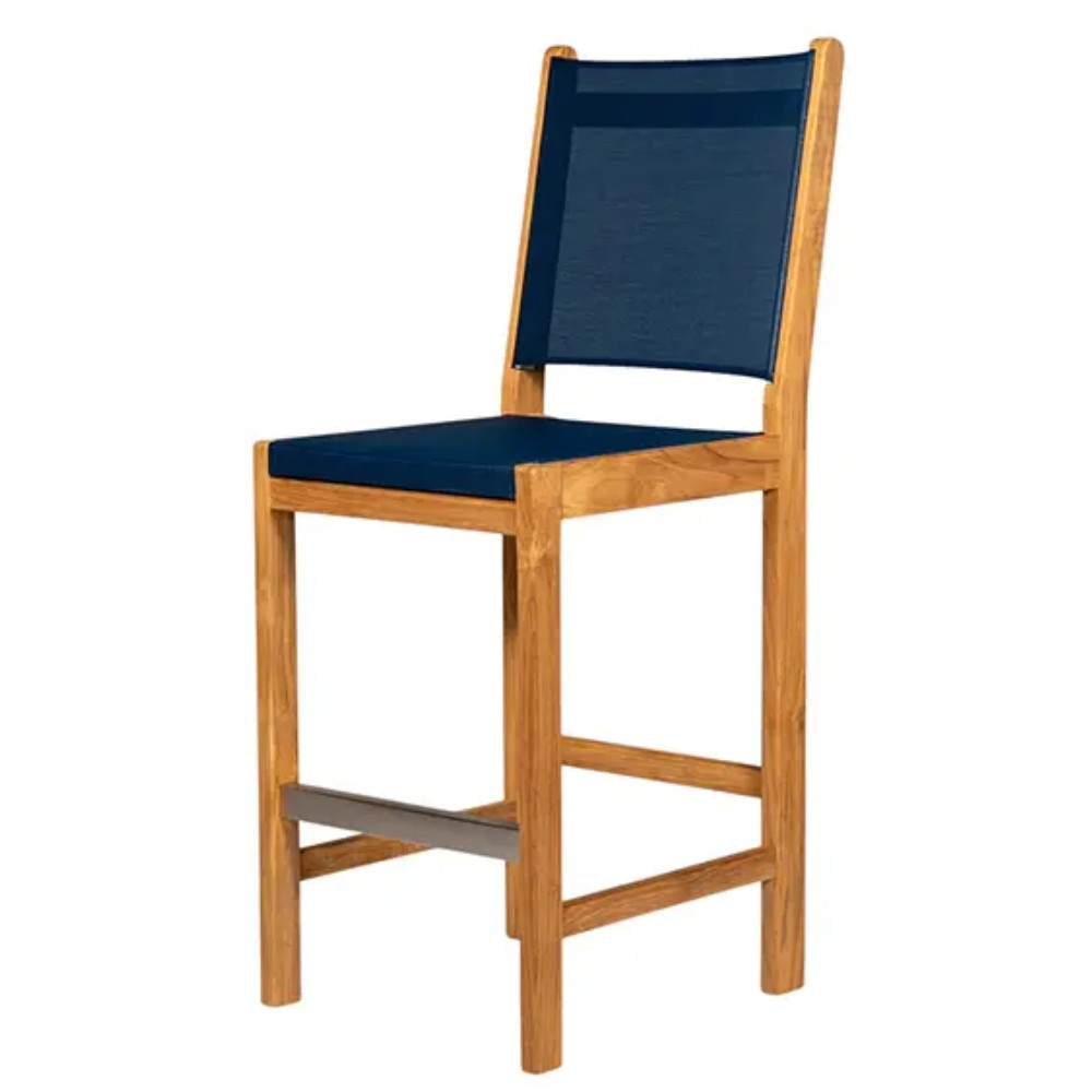 Royal Teak Collection Sailmate Bar Sling Chair