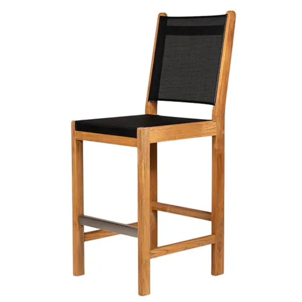 Royal Teak Collection Sailmate Bar Sling Chair