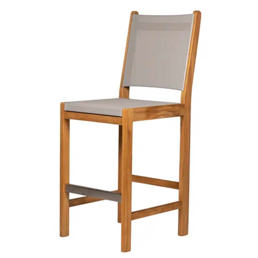 Royal Teak Collection Sailmate Bar Sling Chair