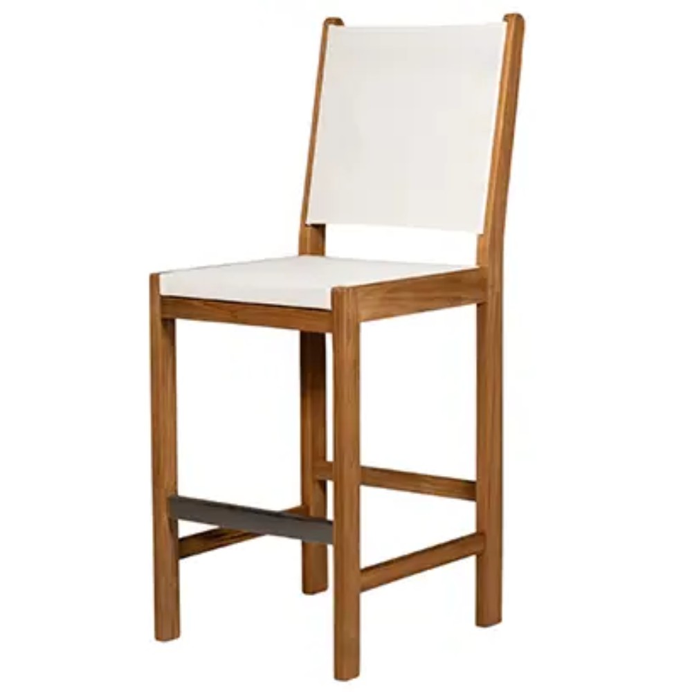 Royal Teak Collection Sailmate Bar Sling Chair