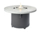 The Outdoor GreatRoom Company BC-20 Beacon Chat Height Fire Pit Table, 48x48-Inches