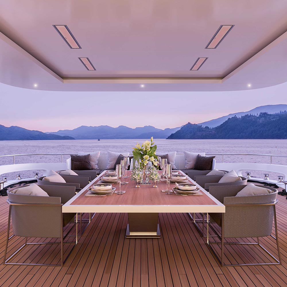 Bromic BR-EPLA34-316 Platinum Marine-Grade Electric Heater, 3400W