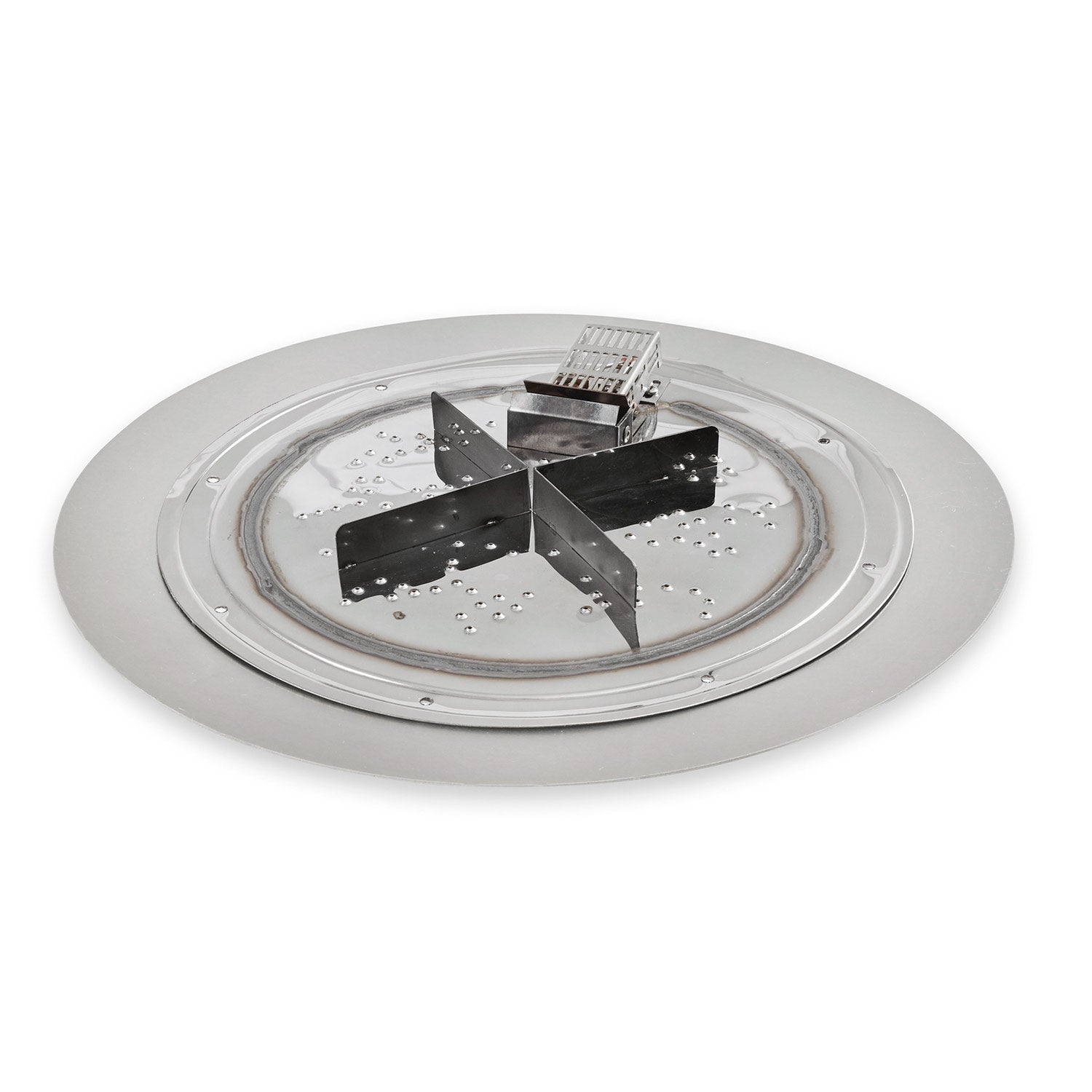 The Outdoor GreatRoom Company Crystal Fire Plus Spark Ignition Fire Pit Burner Insert