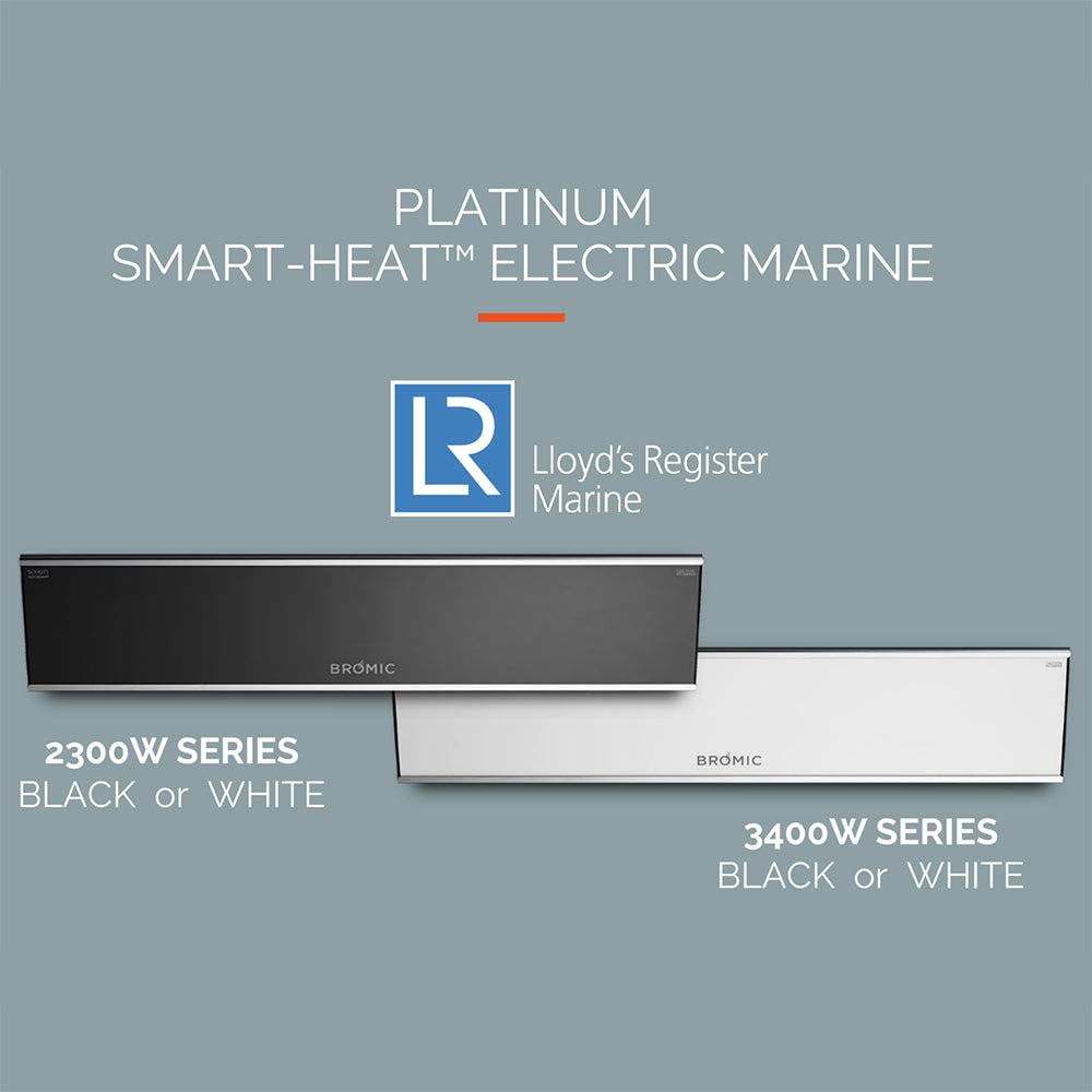 Bromic BR-EPLA34-316 Platinum Marine-Grade Electric Heater, 3400W
