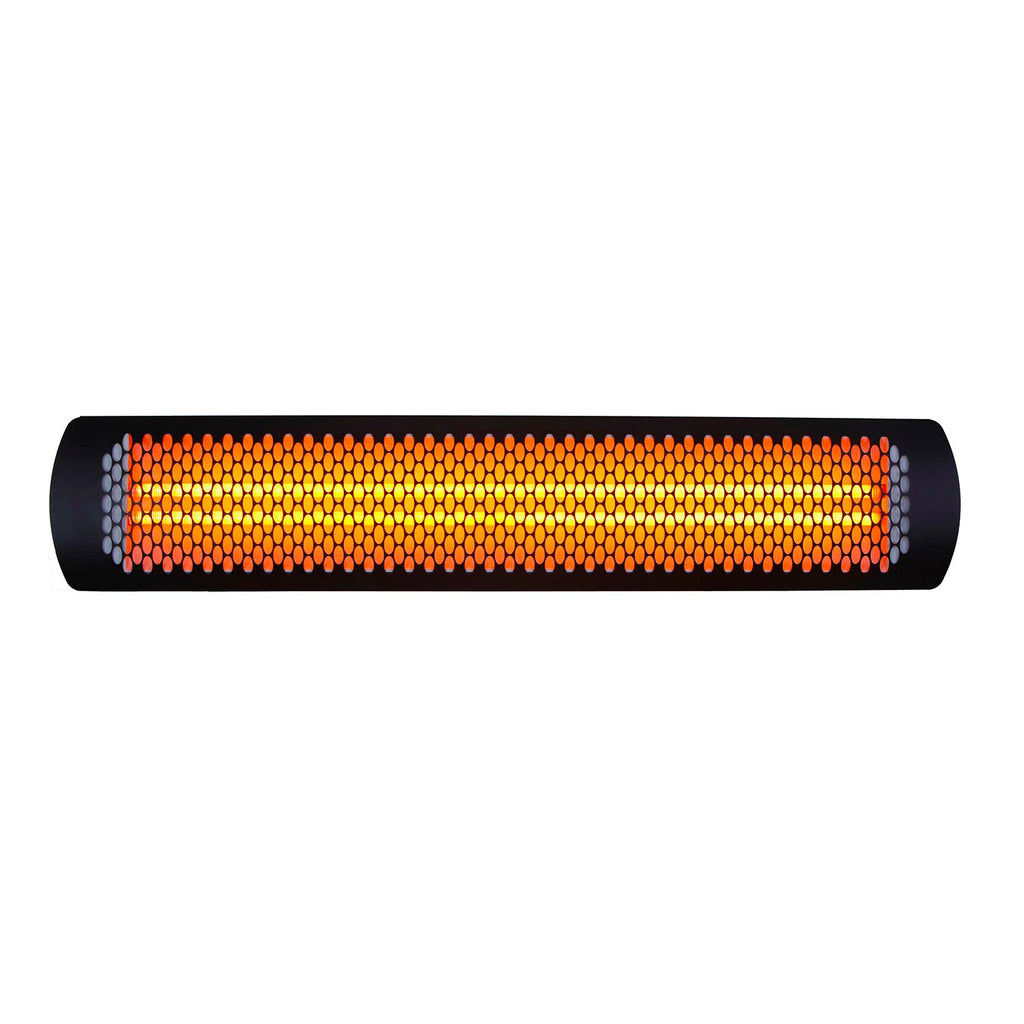 Bromic Tungsten Smart-Heat Black Electric Heater, 4000W
