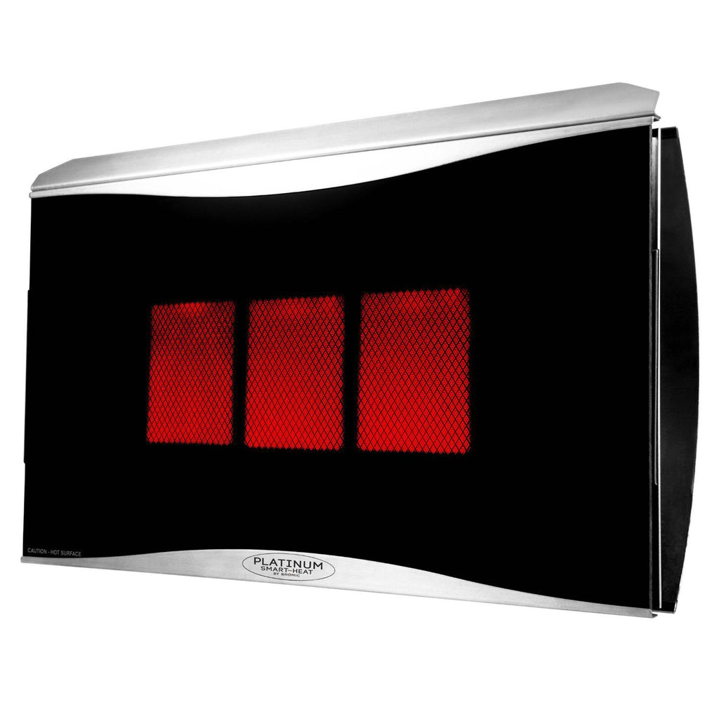 Bromic BR-PLA300 Platinum Smart-Heat Radiant Gas Heater, 3-Burner