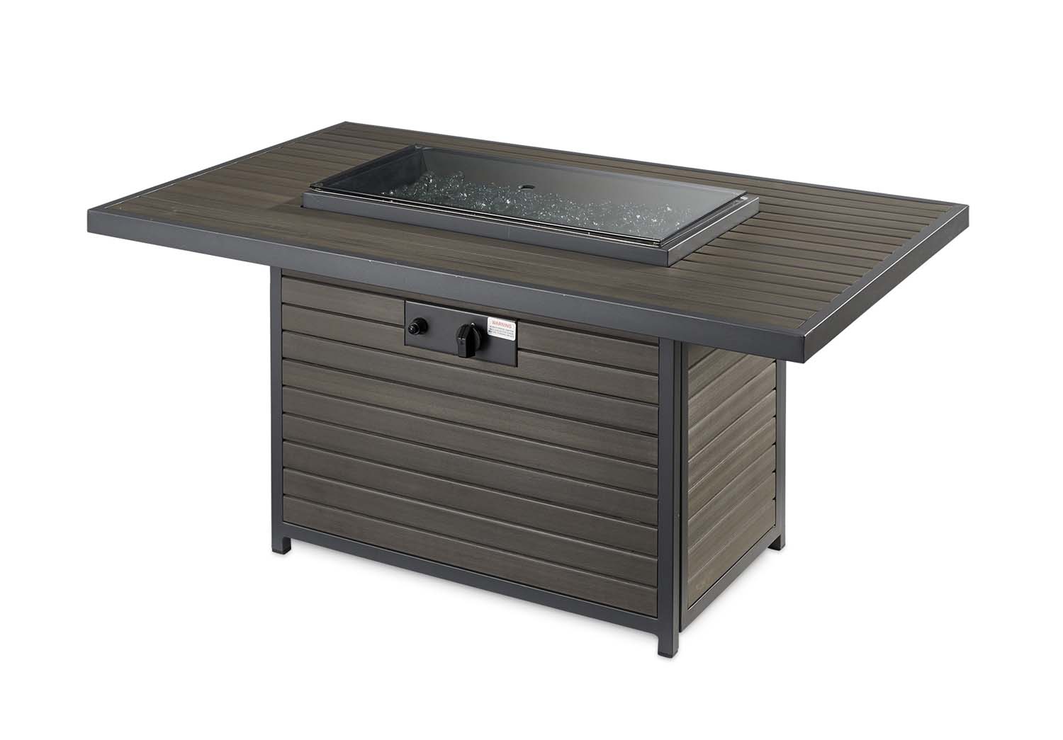 The Outdoor GreatRoom Company Brooks Gas Fire Pit Table – Firepits