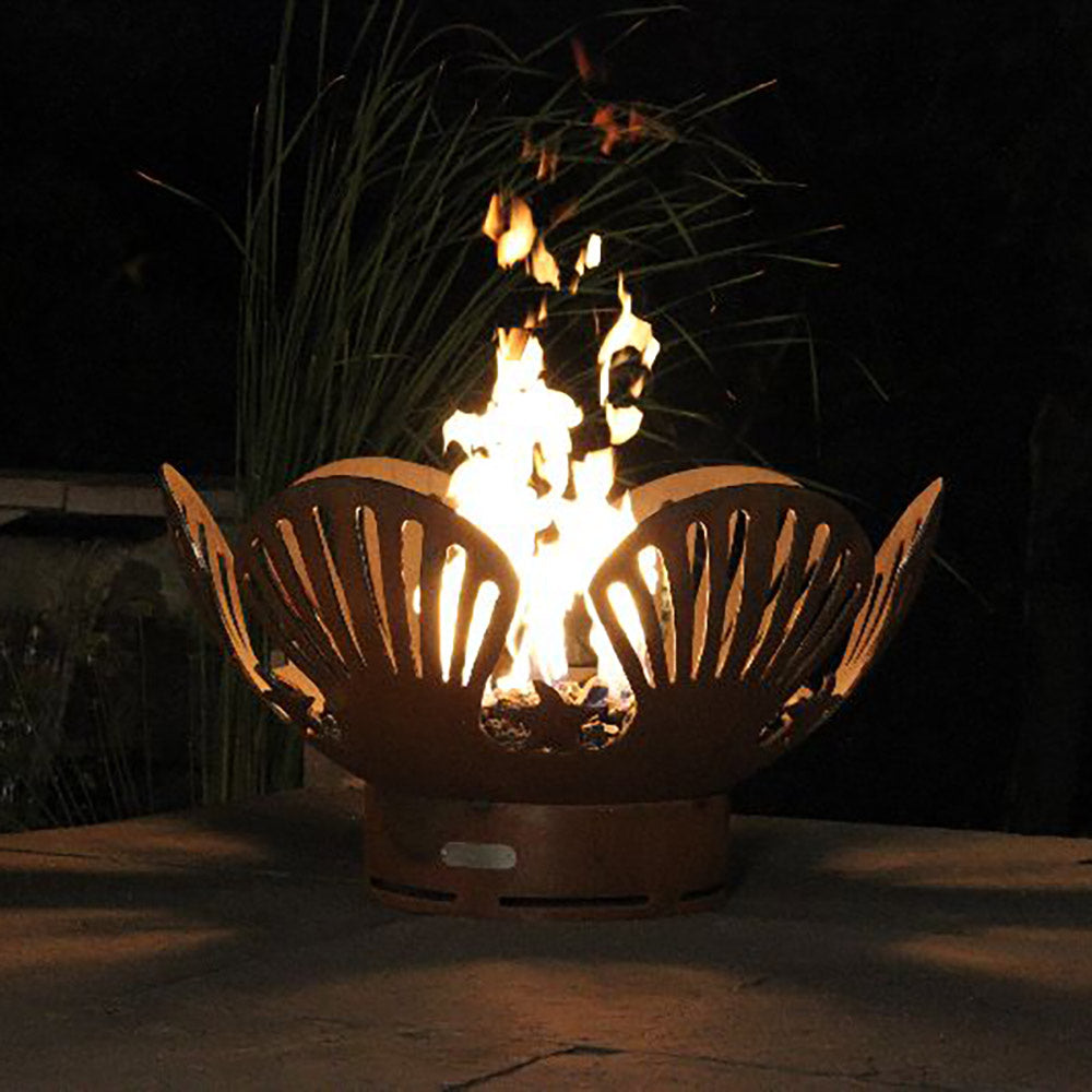 Fire Pit Art BARC Barefoot Beach Gas Fire Pit