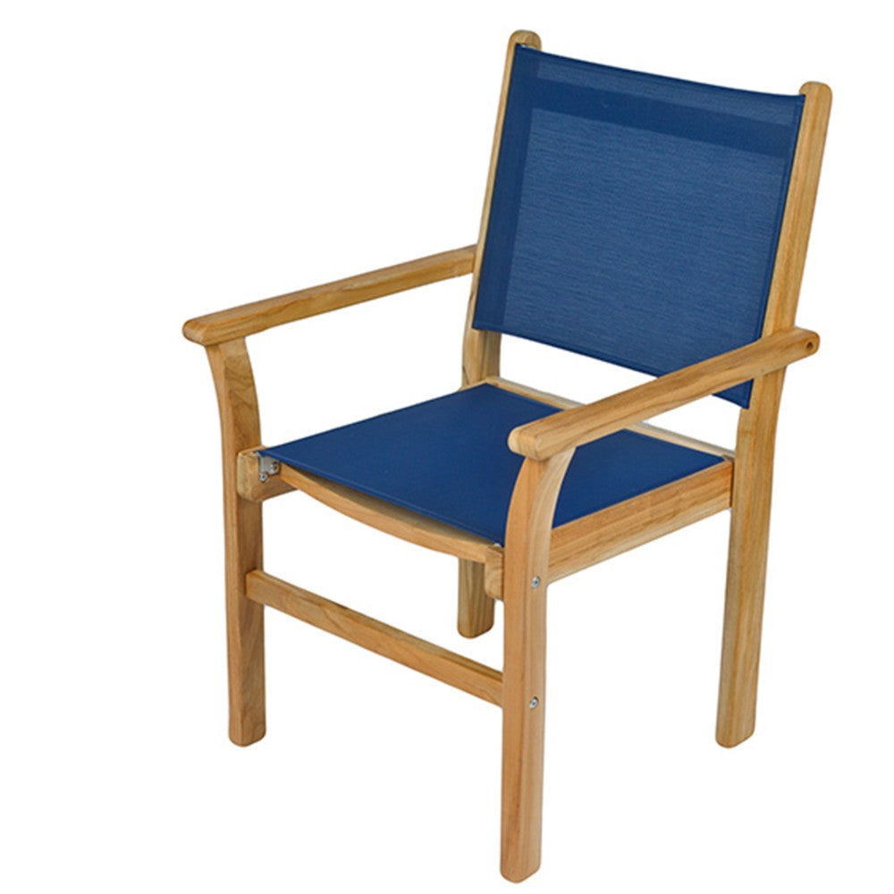 Royal Teak Collection Captiva Sling Stacking Chair