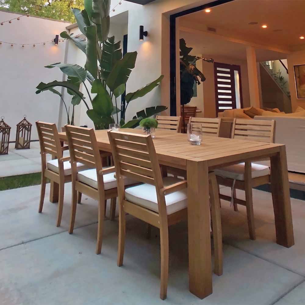 Royal Teak Collection Captiva Sling Stacking Chair