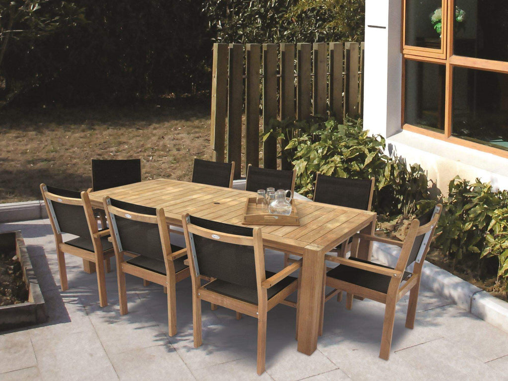 Royal Teak Collection Captiva Sling Stacking Chair