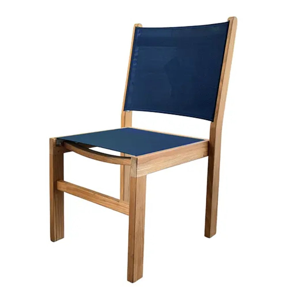 Royal Teak Collection Captiva Side Sling Stacking Chair