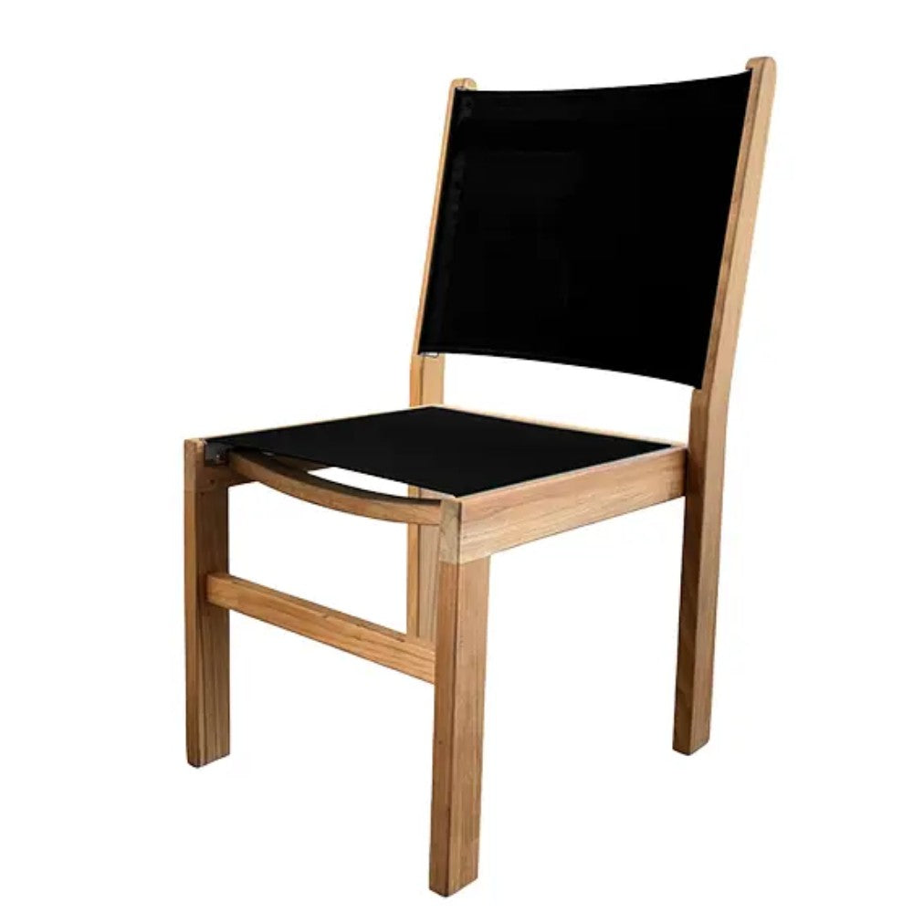 Royal Teak Collection Captiva Side Sling Stacking Chair