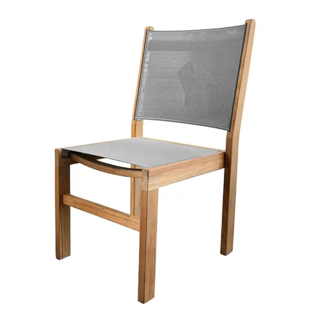 Royal Teak Collection Captiva Side Sling Stacking Chair