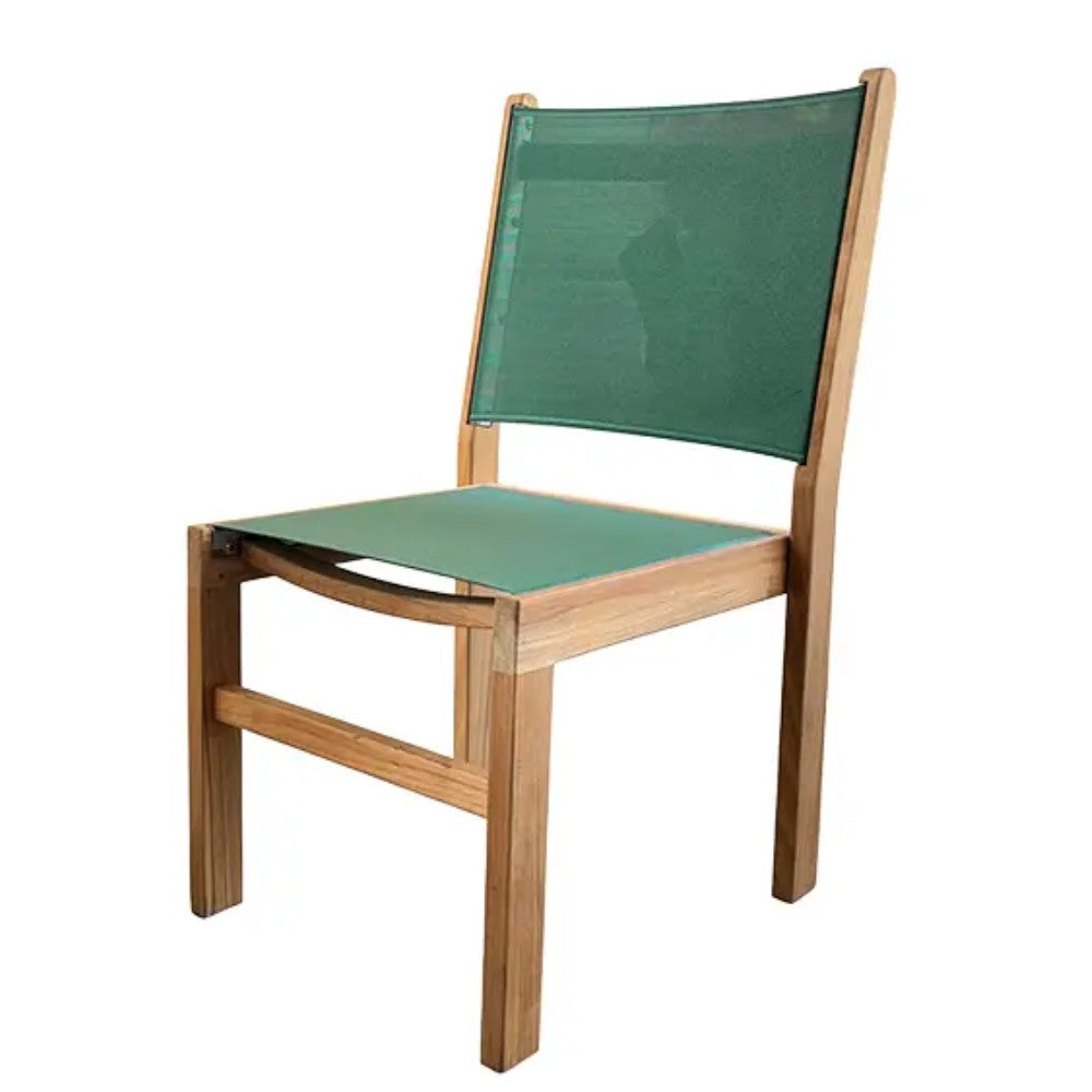 Royal Teak Collection Captiva Side Sling Stacking Chair