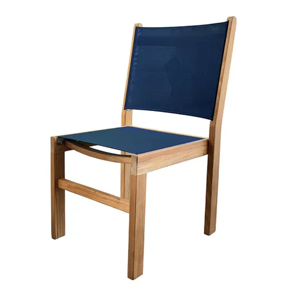 Royal Teak Collection Captiva Side Sling Stacking Chair