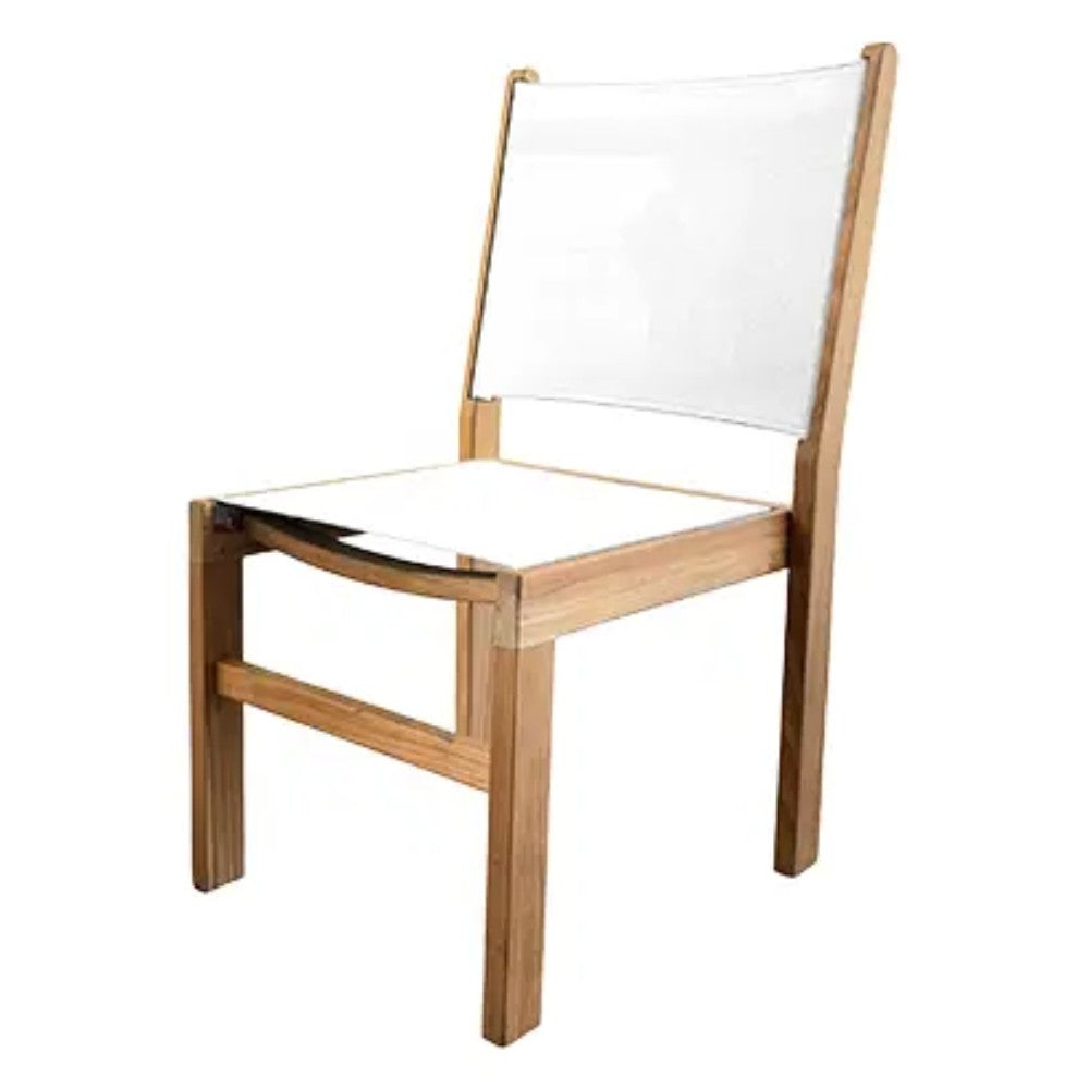 Royal Teak Collection Captiva Side Sling Stacking Chair