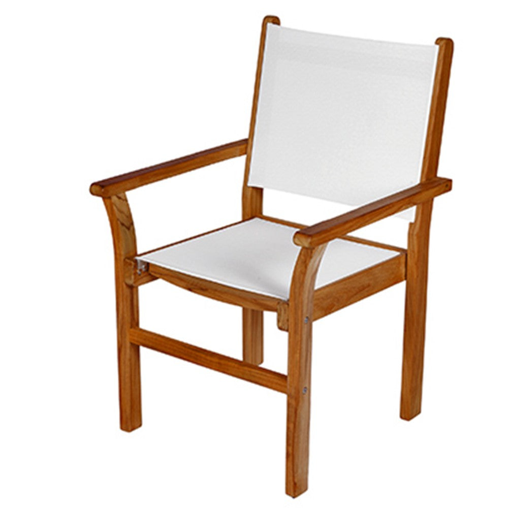 Royal Teak Collection Captiva Sling Stacking Chair