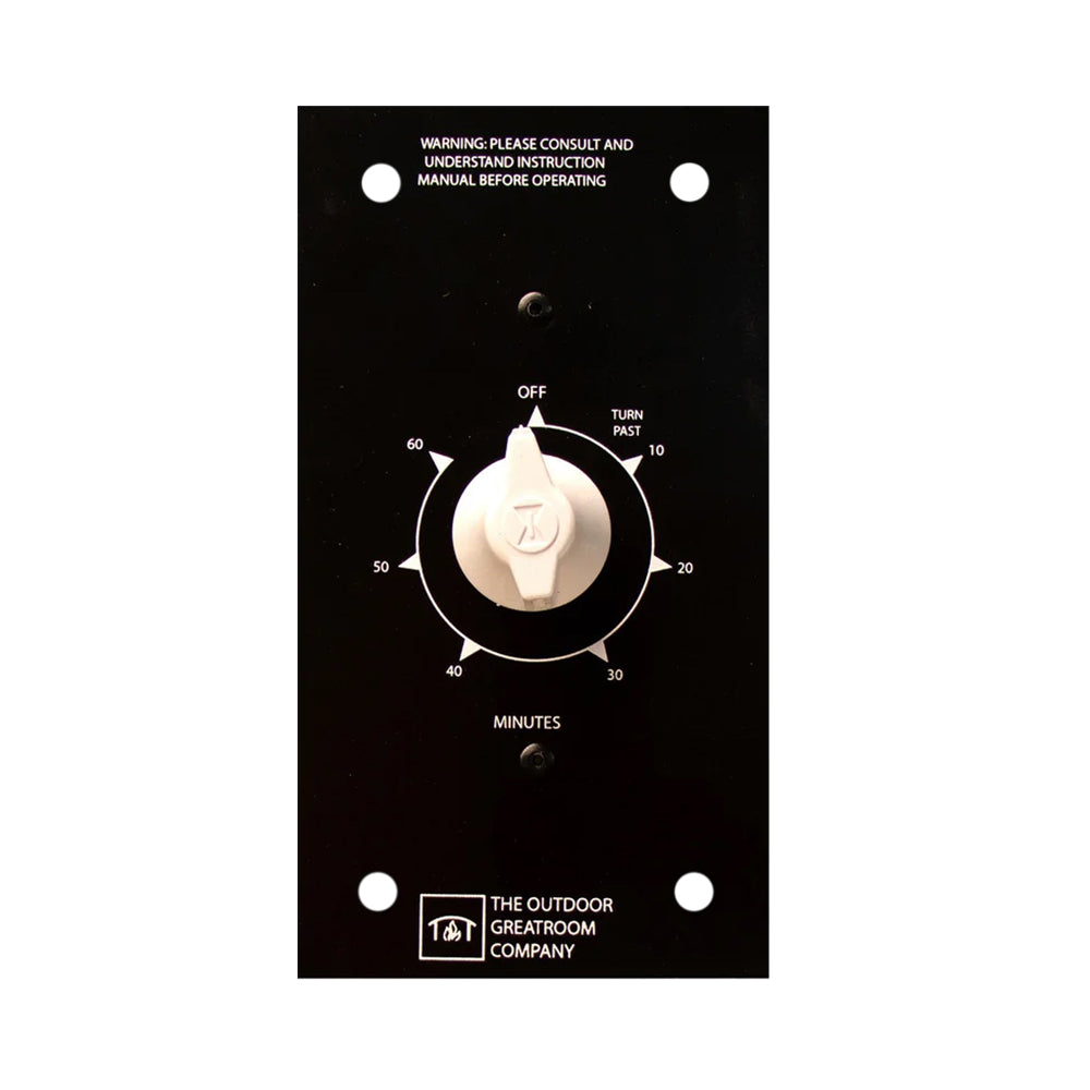 The Outdoor GreatRoom Company 60 Minute Timer Switch for OGR Auto Ignition Systems