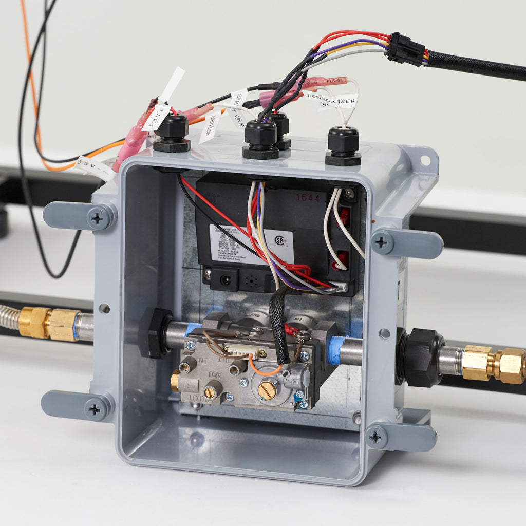 The Outdoor GreatRoom Company ALC-1224 Alcott Gas Fire Pit Table, 36.75x48-Inches