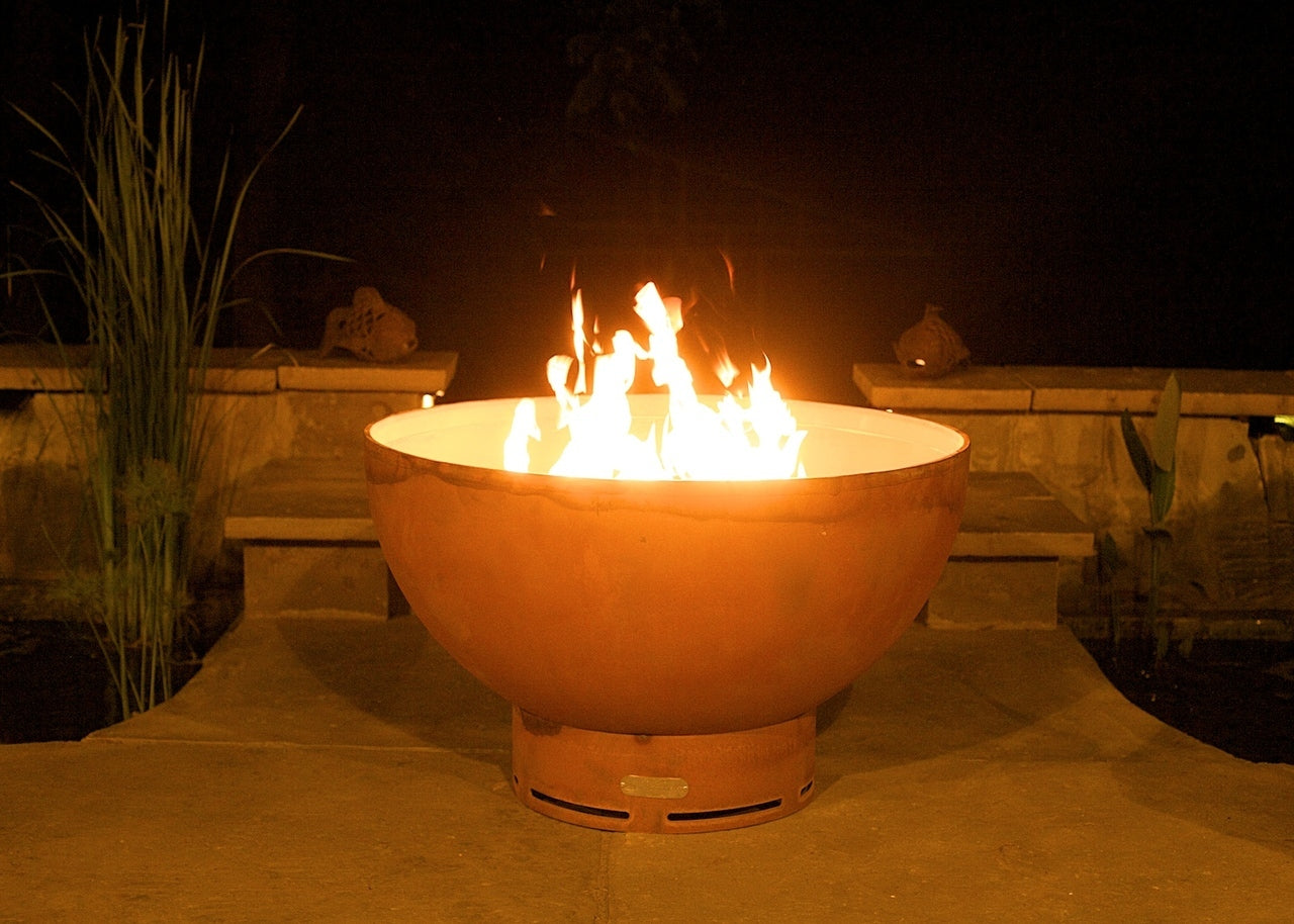 Fire Pit Art CRC Crater Gas Fire Pit