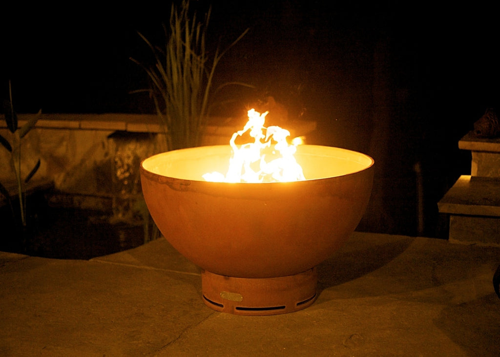 Fire Pit Art CRC Crater Gas Fire Pit