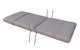 Royal Teak Collection Sunbrella 19x44-Inch Fullback Cushion for Estate & Comfort Rocker Chairs