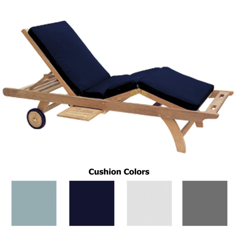 Royal Teak Collection P143 3-Piece Teak Patio Conversation Set with Sun Bed Loungers & 20-Inch Square Folding Picnic Table