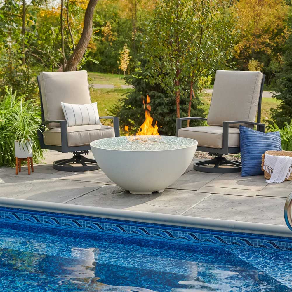 The Outdoor GreatRoom Company Cove 42-Inch Edge Bowl Gas Fire Pit
